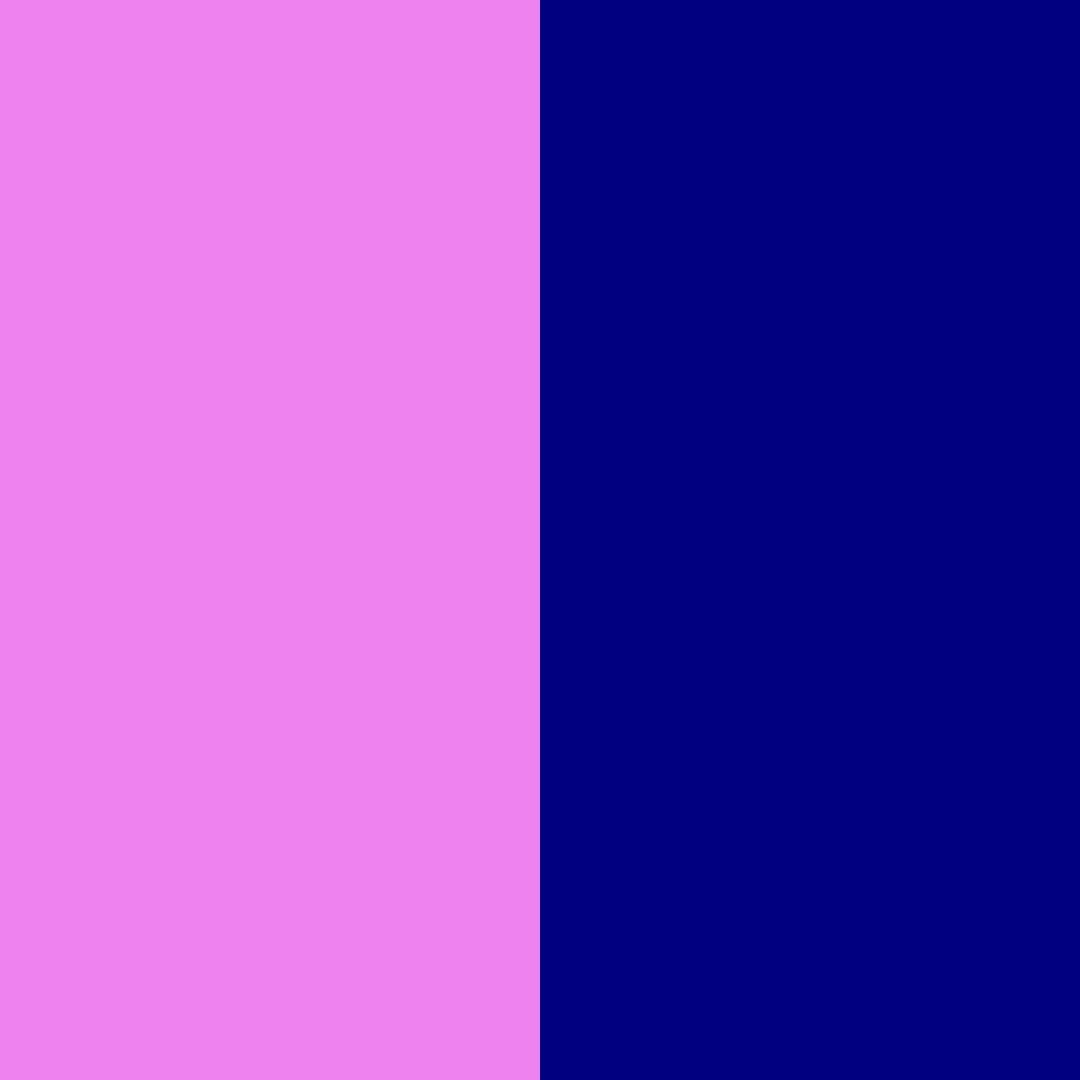 violet/bleu marine