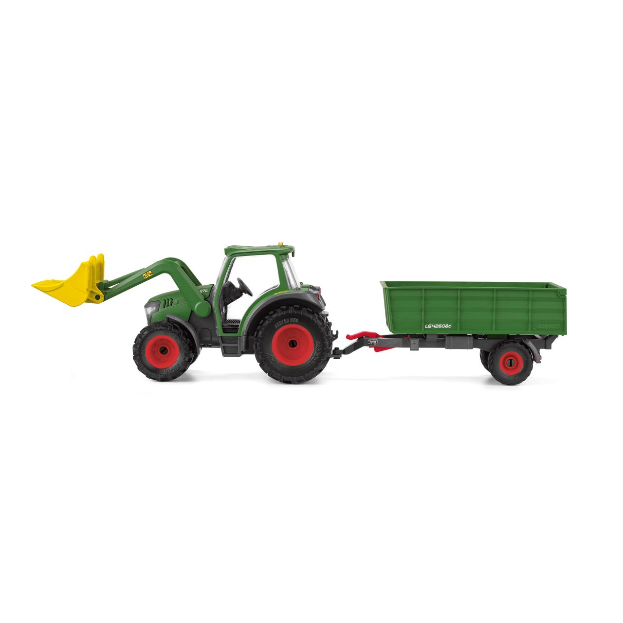 Schleich Tracteur et remorque