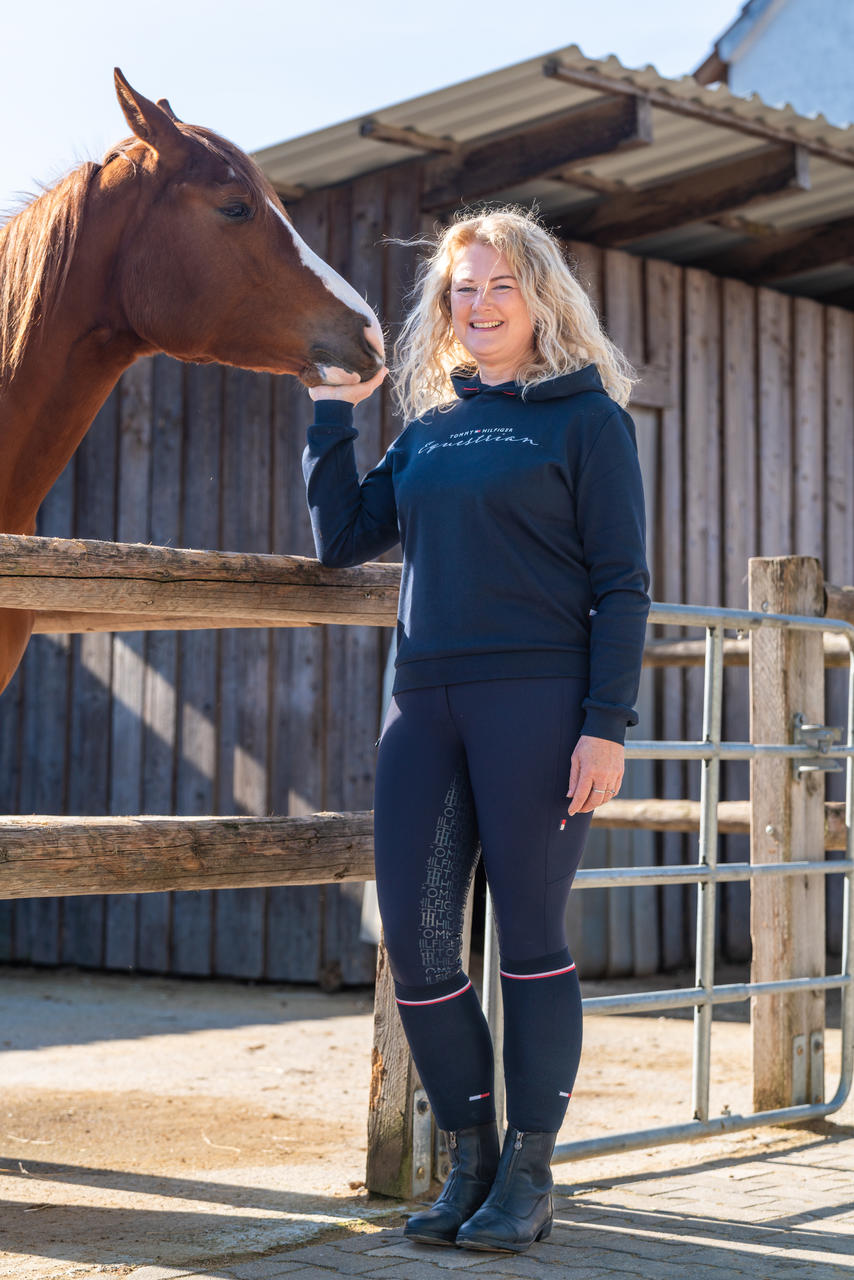 Tommy Hilfiger Pantalon d'équitation Pro avec fond intégral