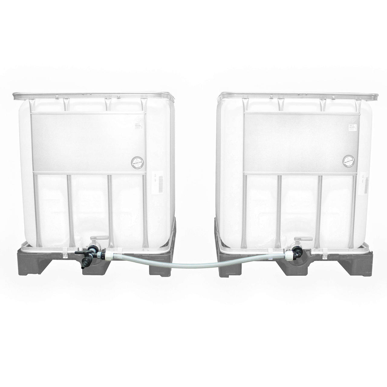 Kit de raccords de cuve IBC Quick 2 cuves DN25