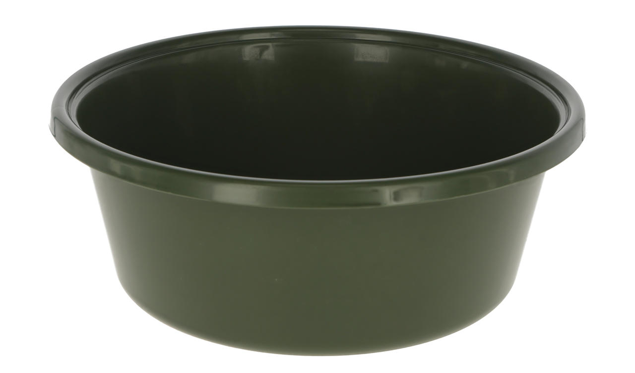 Kerbl Mangeoire 6 L en plastique, vert olive