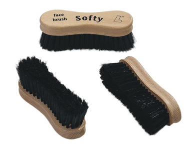 Leistner Brosse pour tête de cheval Softy 135 x 77 mm