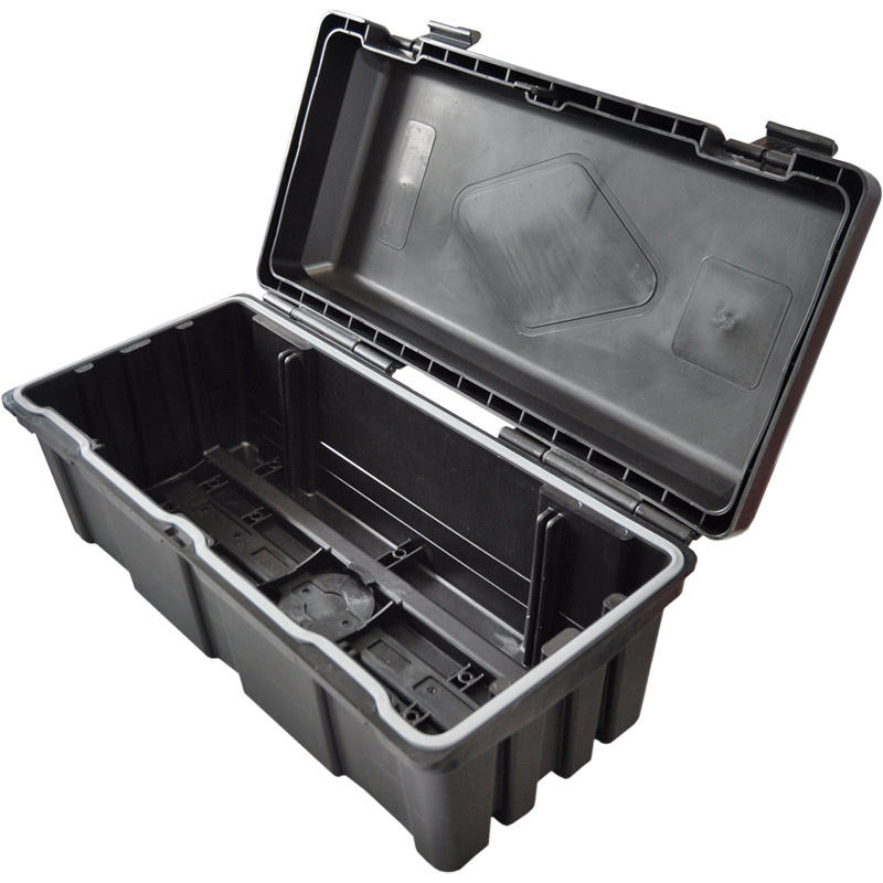 Frielitz Box de rangement en plastique PE noir