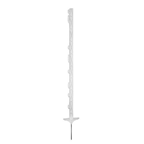 AKO Piquet de clôture PVC - TITAN - 110 cm, blanc