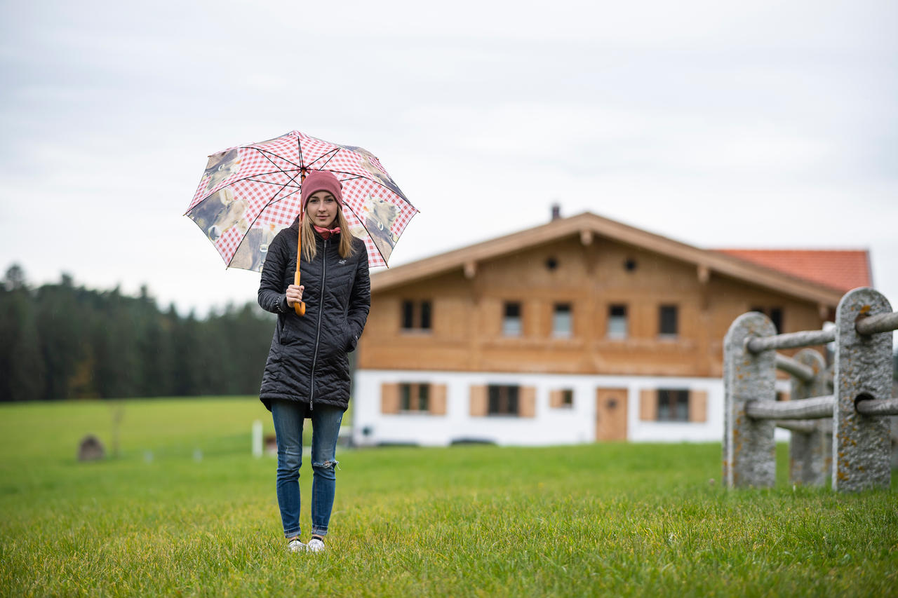 Mars & More Parapluie "Vache alpine"