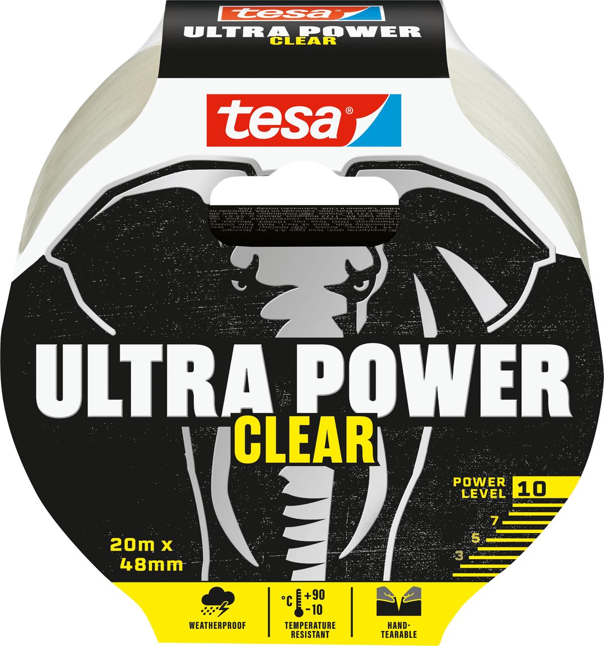 Tesa ruban de réparation Ultra-Power Clear