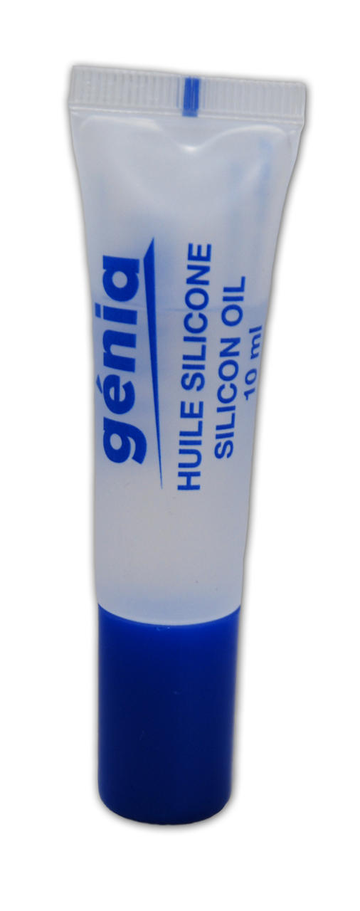 génia Tube d'HUILE DE SILICONE pour pistolet drogueur, 10 ml