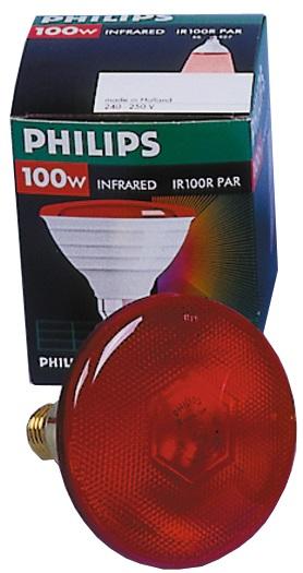 Ampoule infrarouge économique Philips 100 W