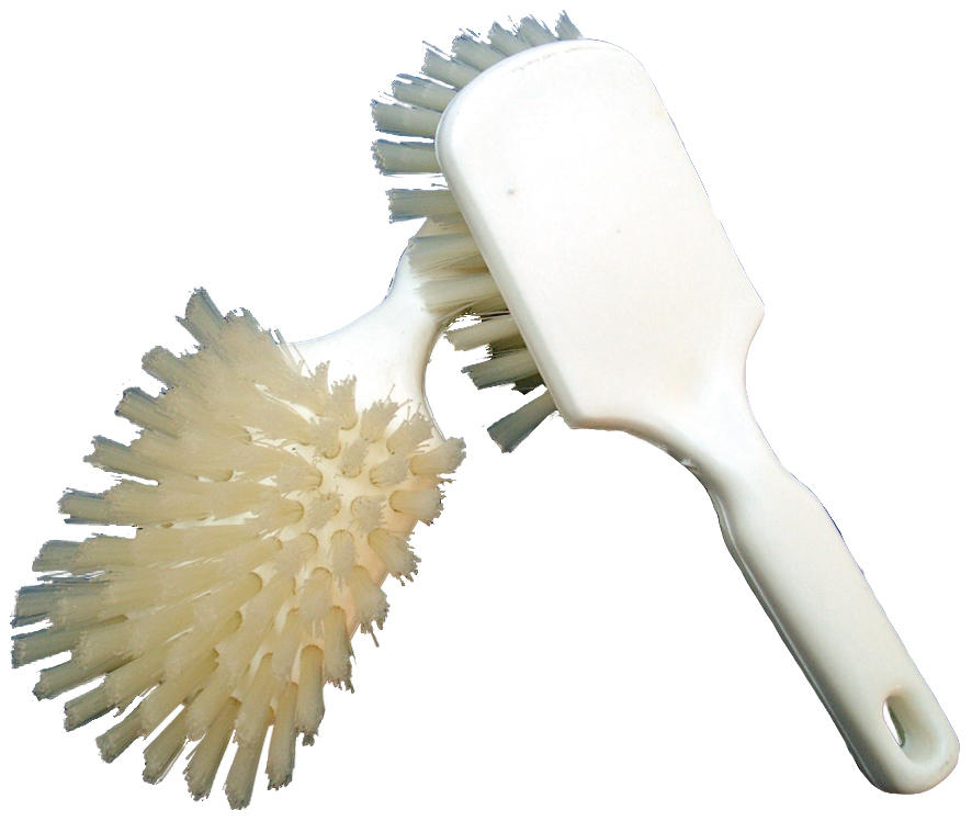 Brosse pour bac à lait PRO avec manche