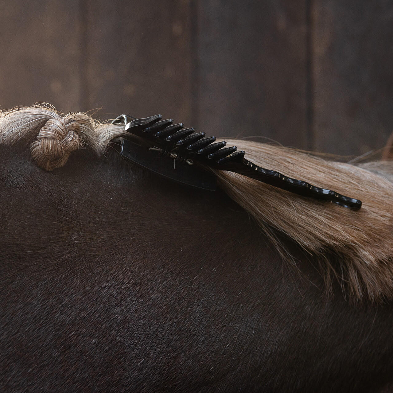 Q-Essentials Peigne de crinière avec clip