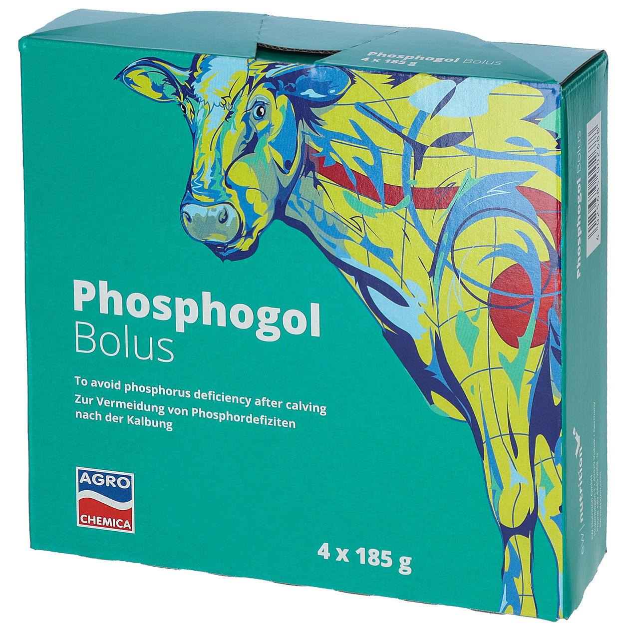 Agrochemica Bolus Phosphogol 4 x 185 g (boîte)