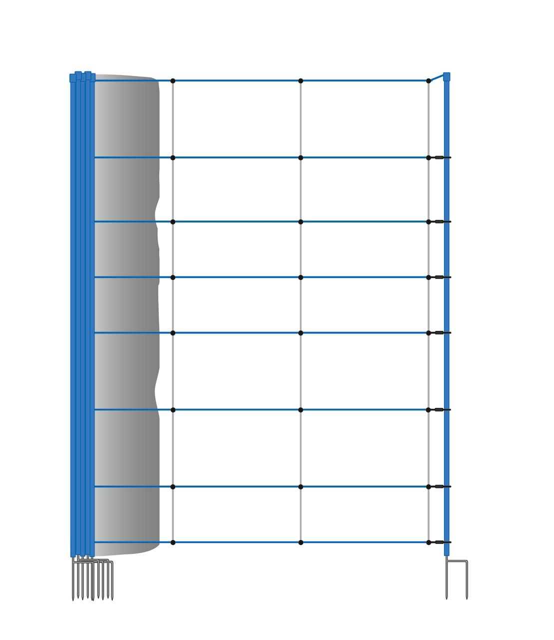 AKO TitanNet Premium Vario, 108 cm, 50 m