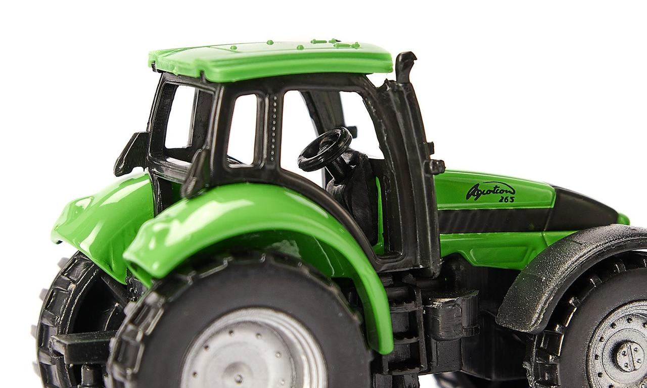 SIKU DEUTZ AVEC REMORQUE FORTUNA A 2 ESSIEUX