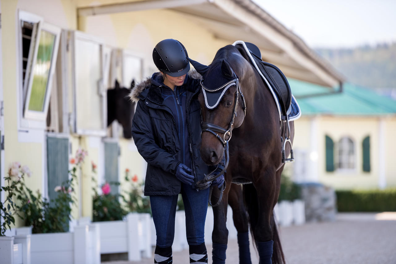 Casco Casque d'équitation Champ-3 Nubuk