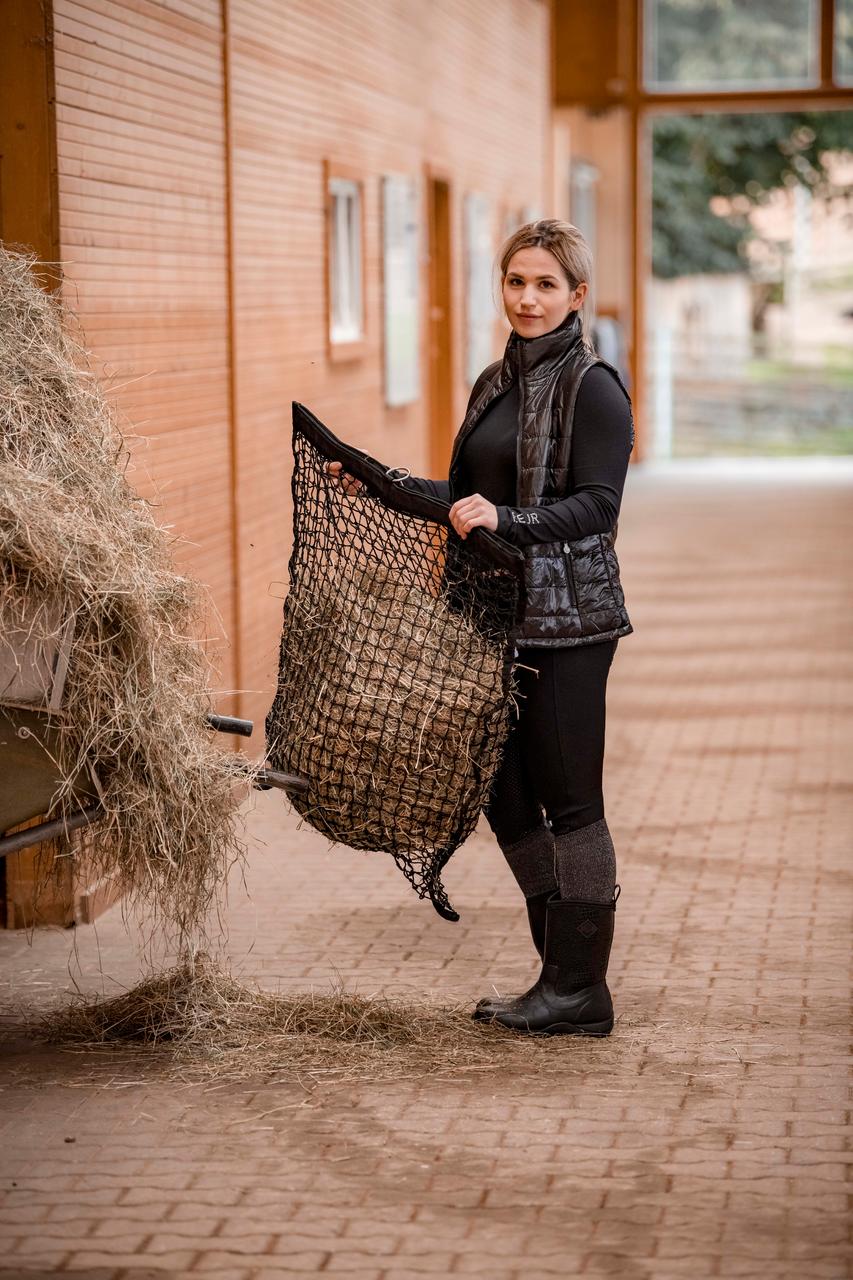 Waldhausen Filet à foin avec dispositif de remplissage