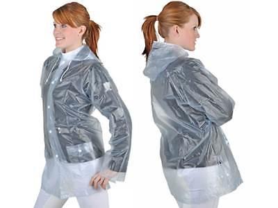 HKM Veste de pluie transparente