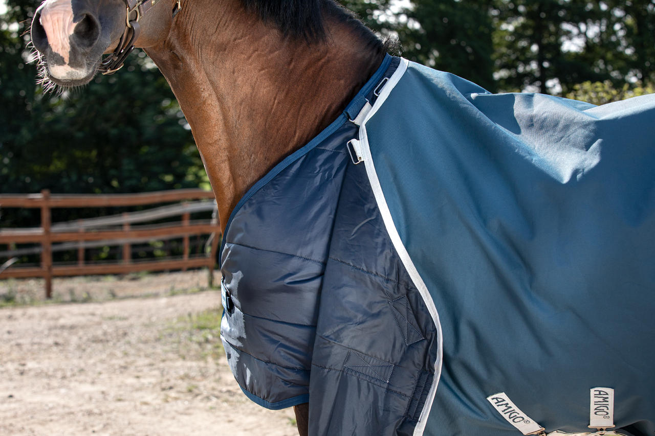 Horseware Couverture d'extérieur Amigo® AmECO 12 Plus (Légère 0g)