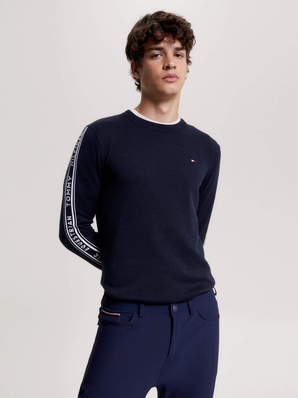 Tommy Hilfiger Pullover Seattle Jacquard Logo pour hommes