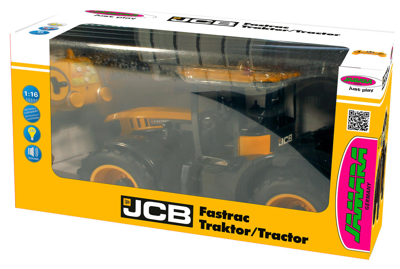 JAMARA Tracteur JCB Fastrac 1:16