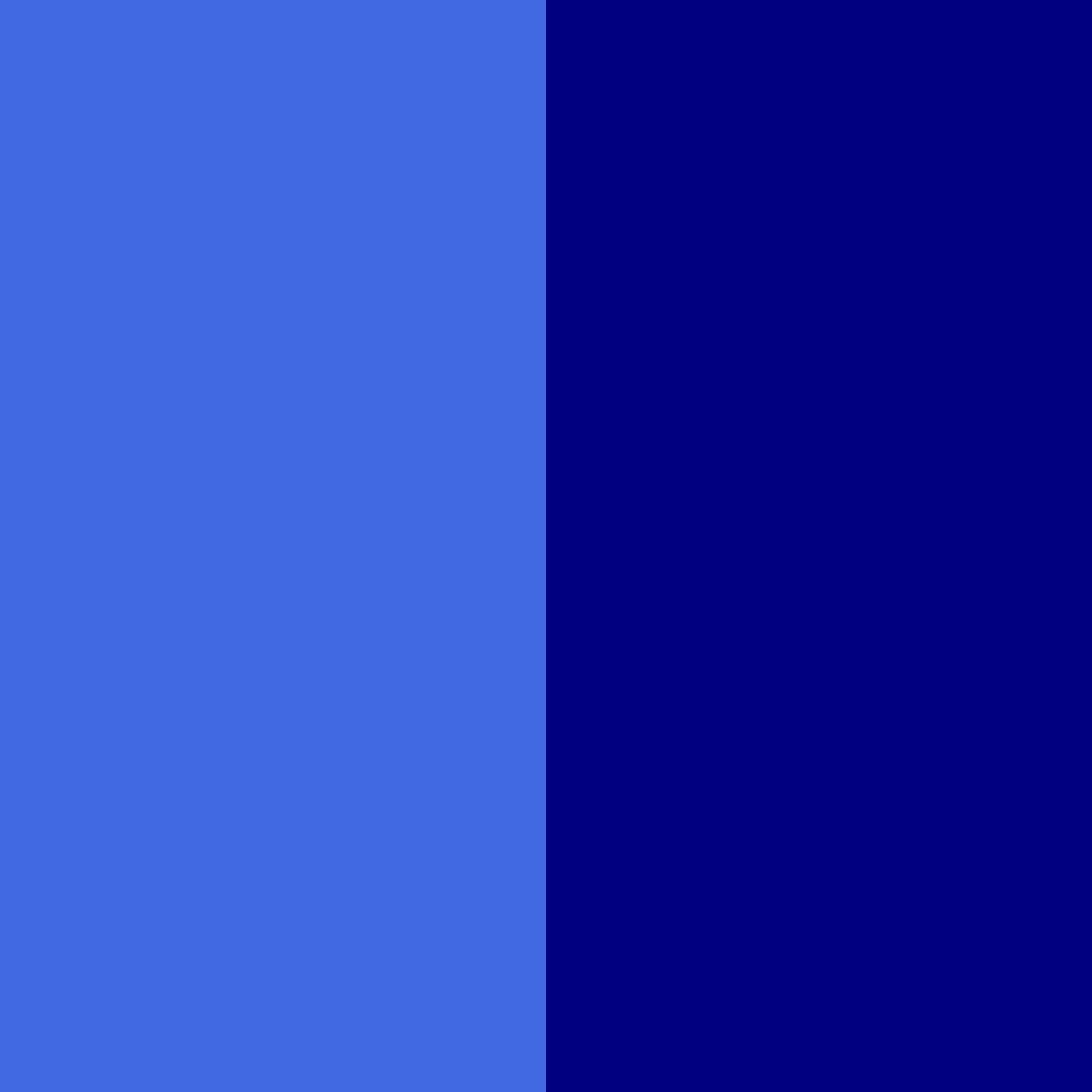 bleu royal/bleu marine