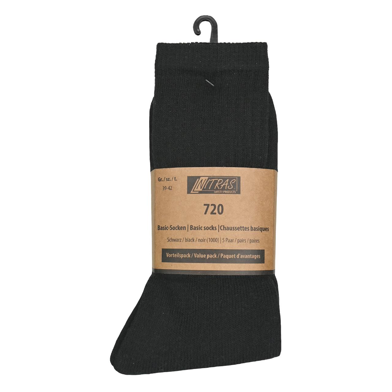 Nitras Chaussettes basiques - set de 5