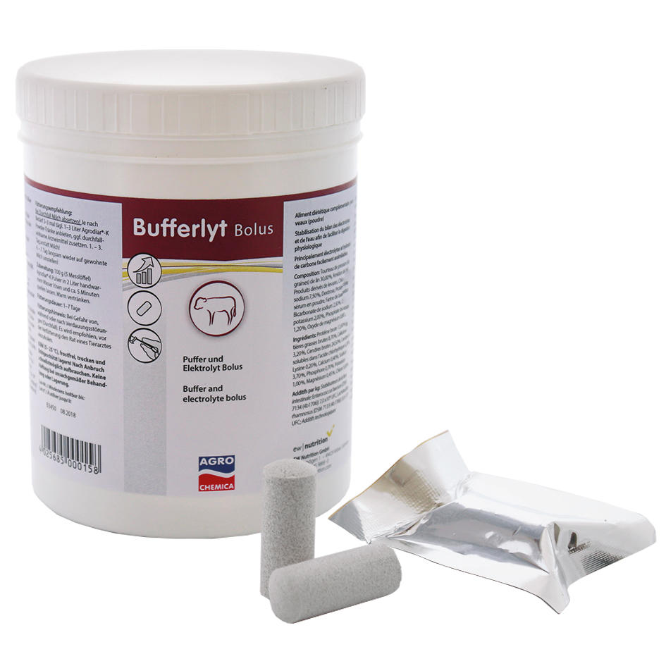 Agrochemica Bolus Bufferlyt - Boîte de 15 pilules de 13 g