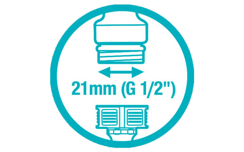 GARDENA Nez de robinet 21 mm (1/2")