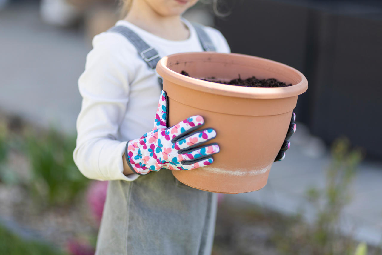 Kerbl Gants pour enfants Joy - Papillon