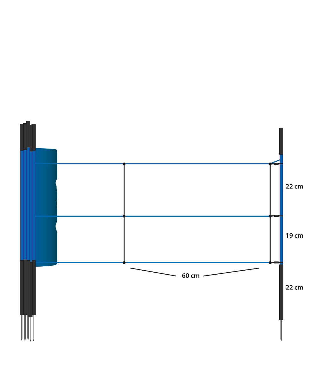 Kerbl WildNet, 75 cm de hauteur