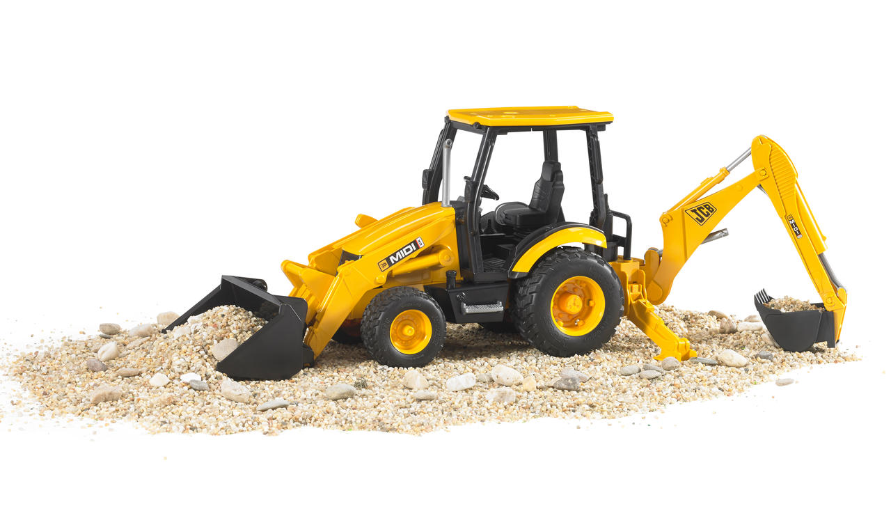 Bruder Chargeuse-pelleteuse JCB MIDI CX