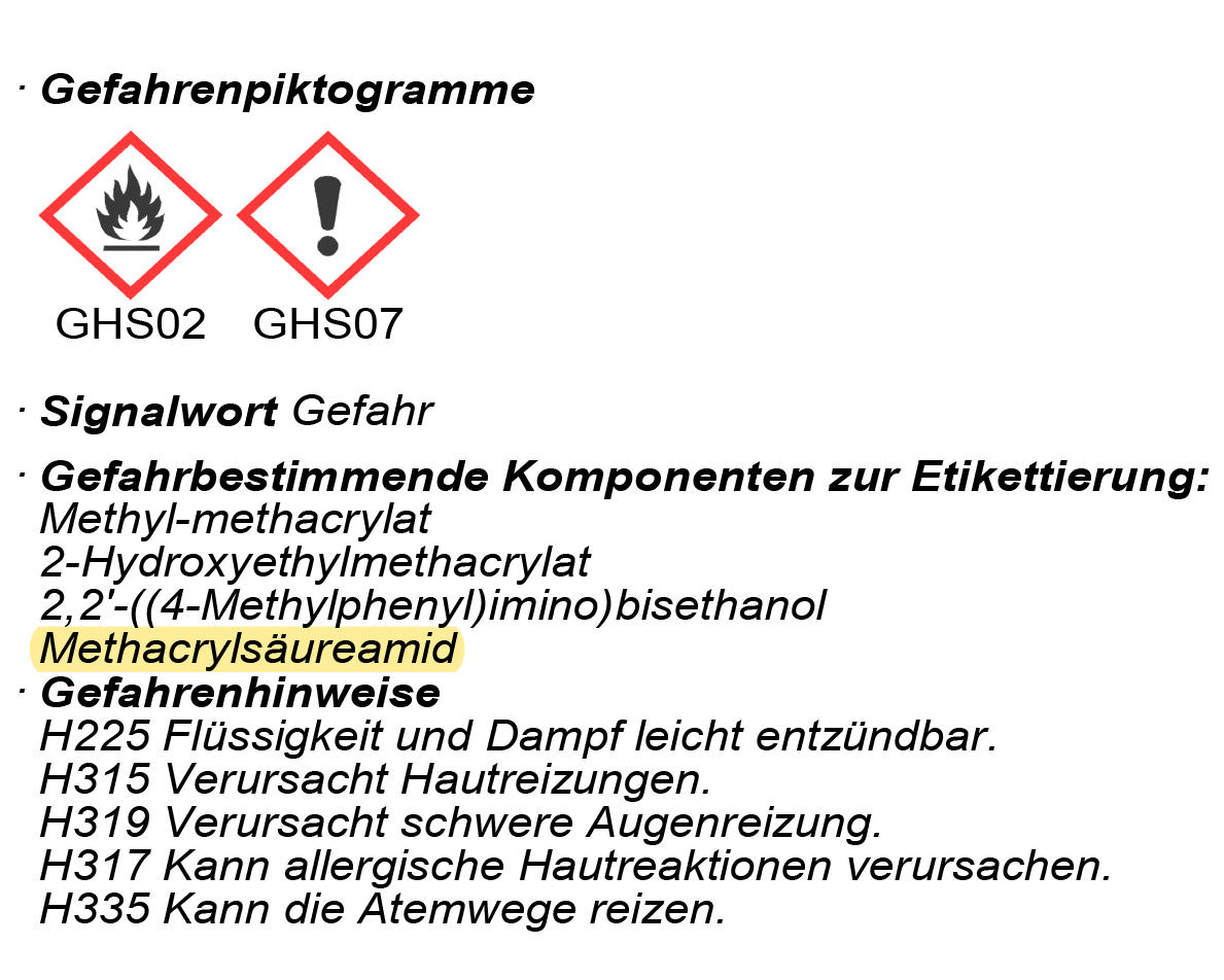 Heraeus-Kulzer Liquide 500 ml - Durcisseur