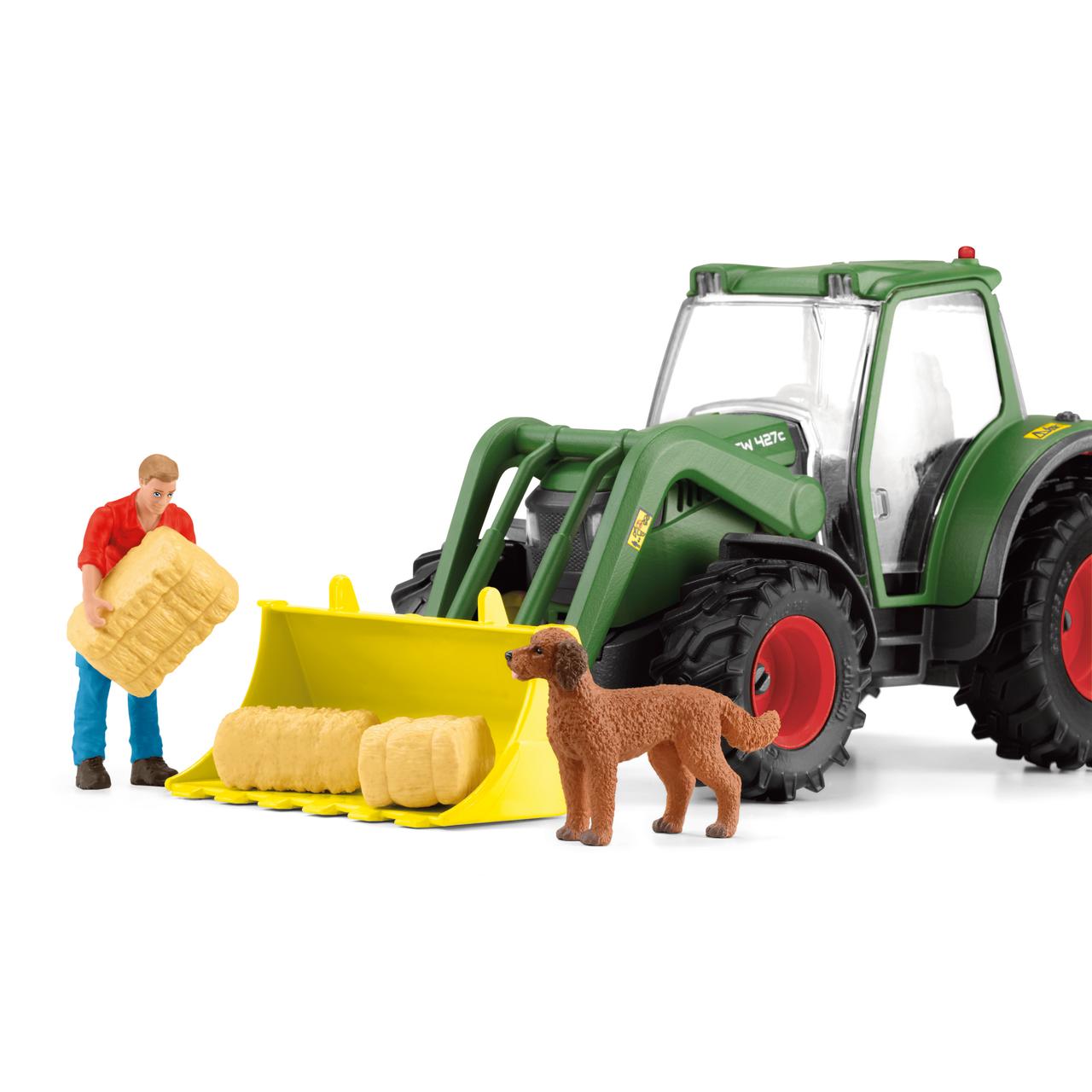 Schleich Tracteur et remorque