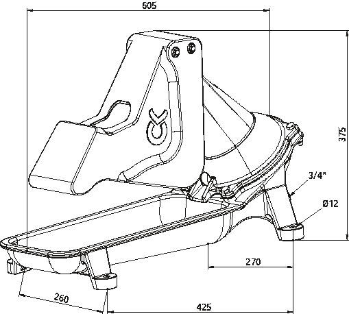 Kerbl Pompe de pâturage P100