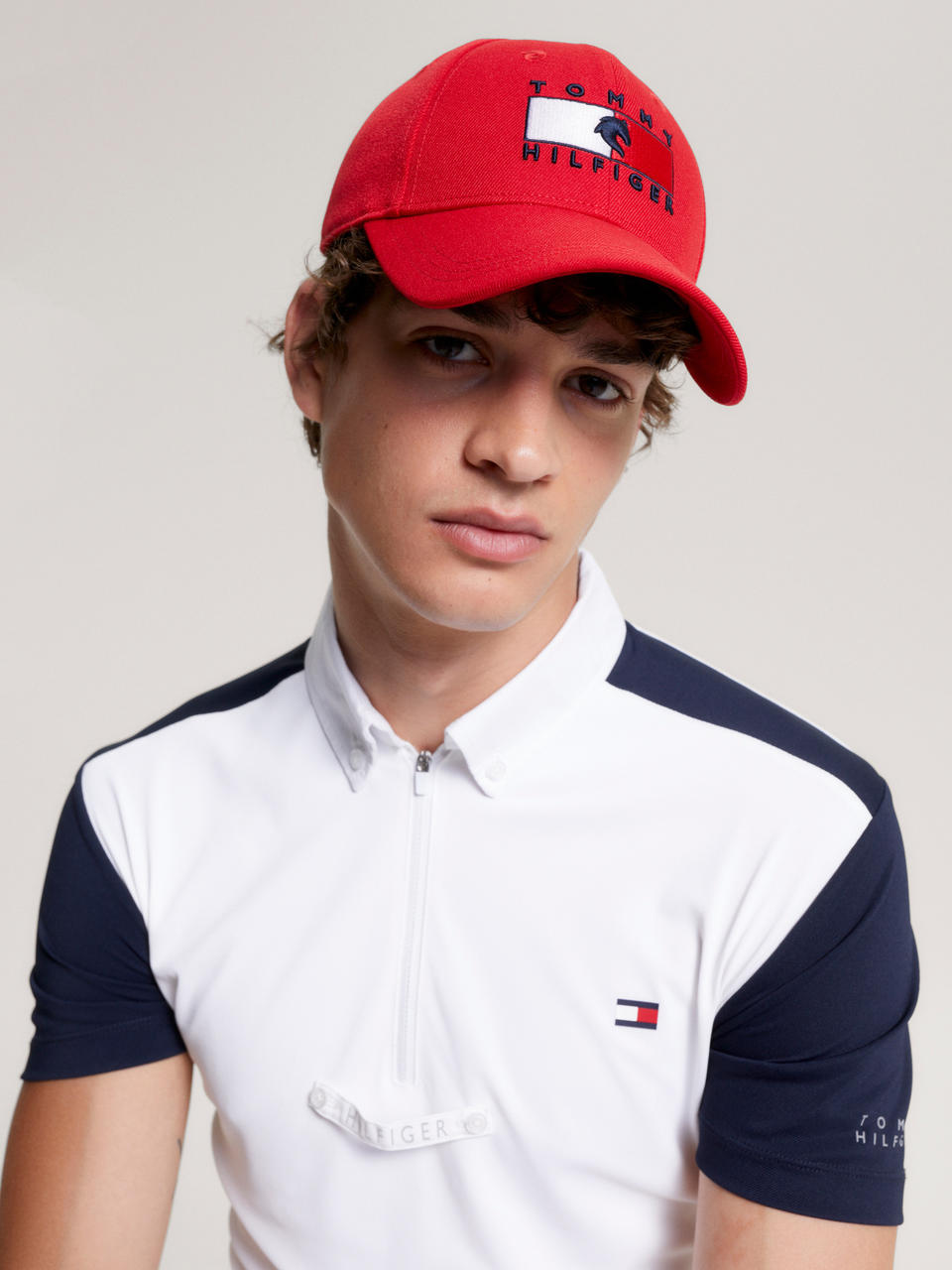 Tommy Hilfiger Casquette Montréal Flag Logo hydrofuge