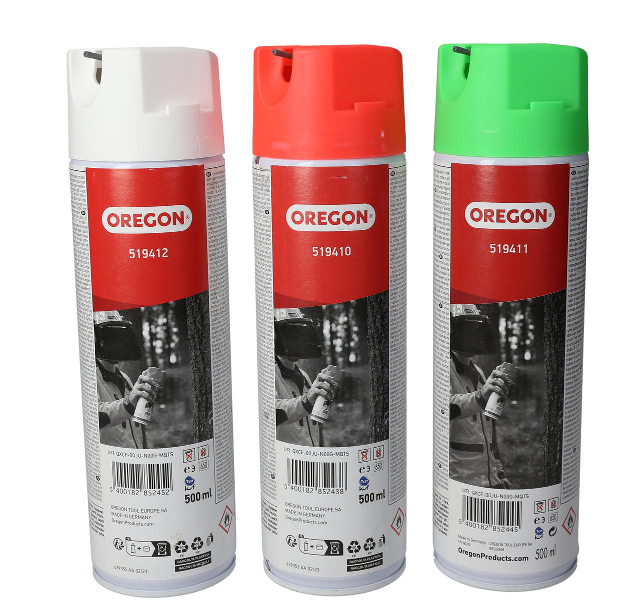 Oregon Spray de marquage de couleur Forst 500 ml