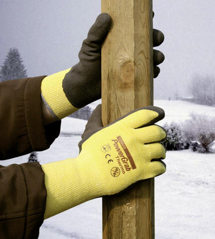 Kerbl Gants d'hiver PowerGrab Thermo jaunes