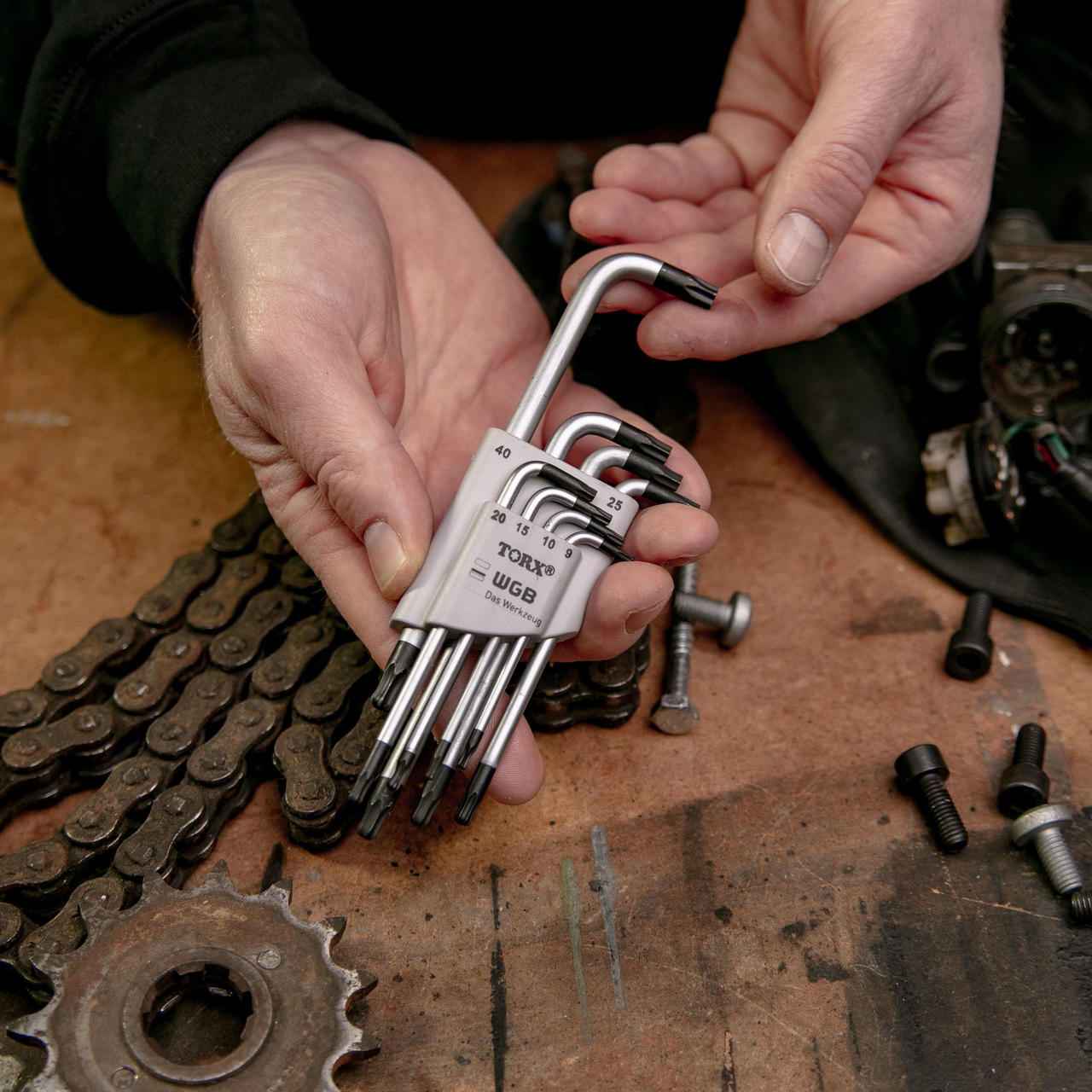 WGB Set de clés mâles Torx à tête boule