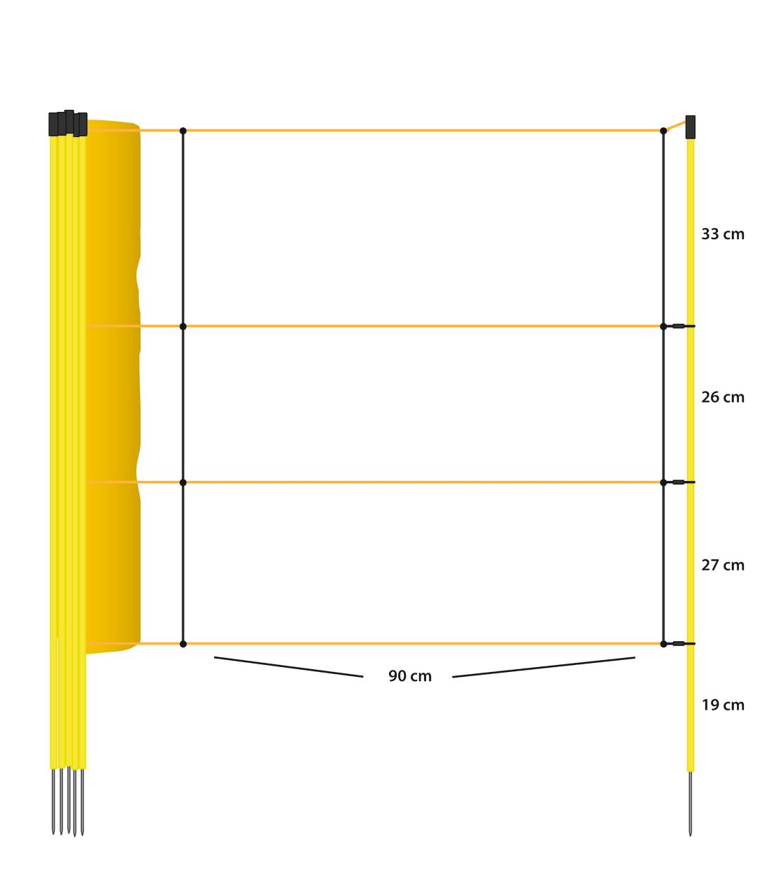 AKO EasyNet Filet à moutons 105 cm