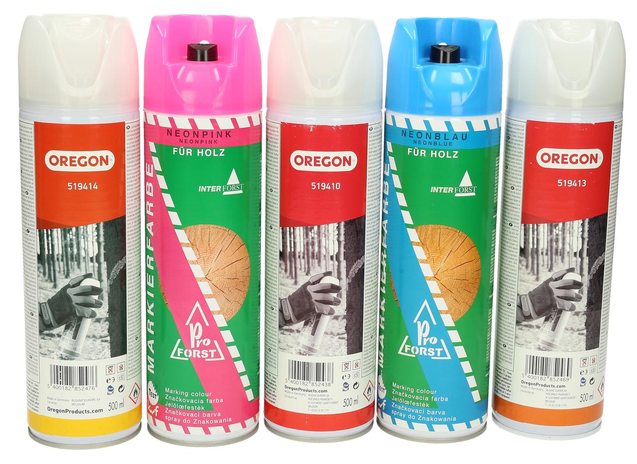 Oregon Spray de marquage de couleur forestier Fluo