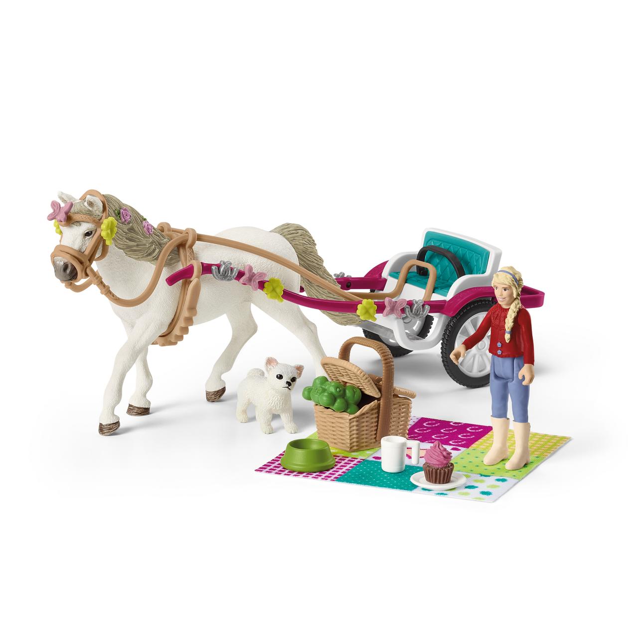 Schleich Calèche pour le spectacle équestre