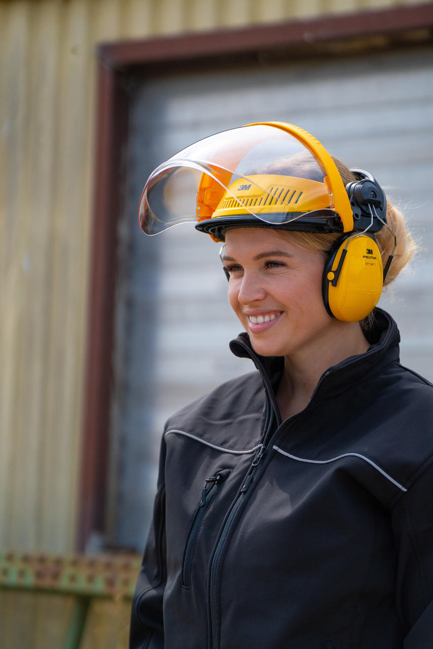 3M Peltor Casque avec visière de protection G500