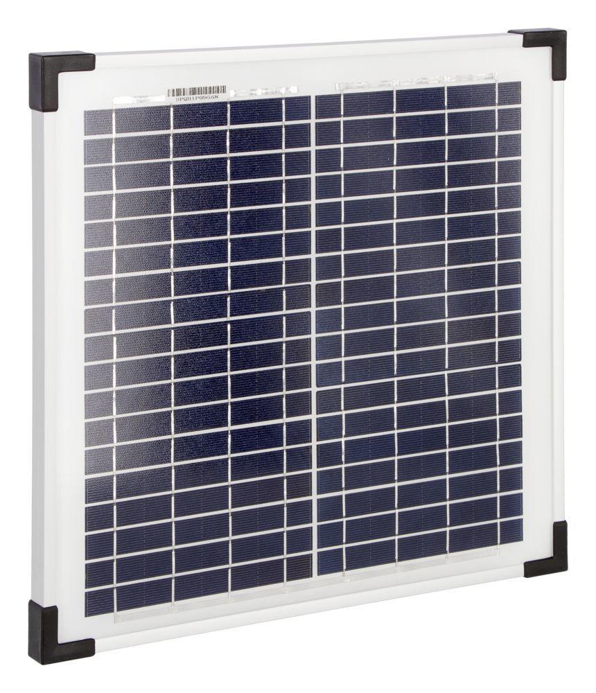 Kerbl Panneau solaire 5W pour électrificateur 9V