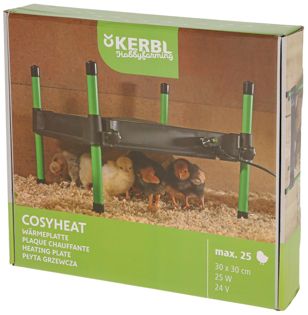 Kerbl Plaque chauffante pour poussins CosyHeat 25W