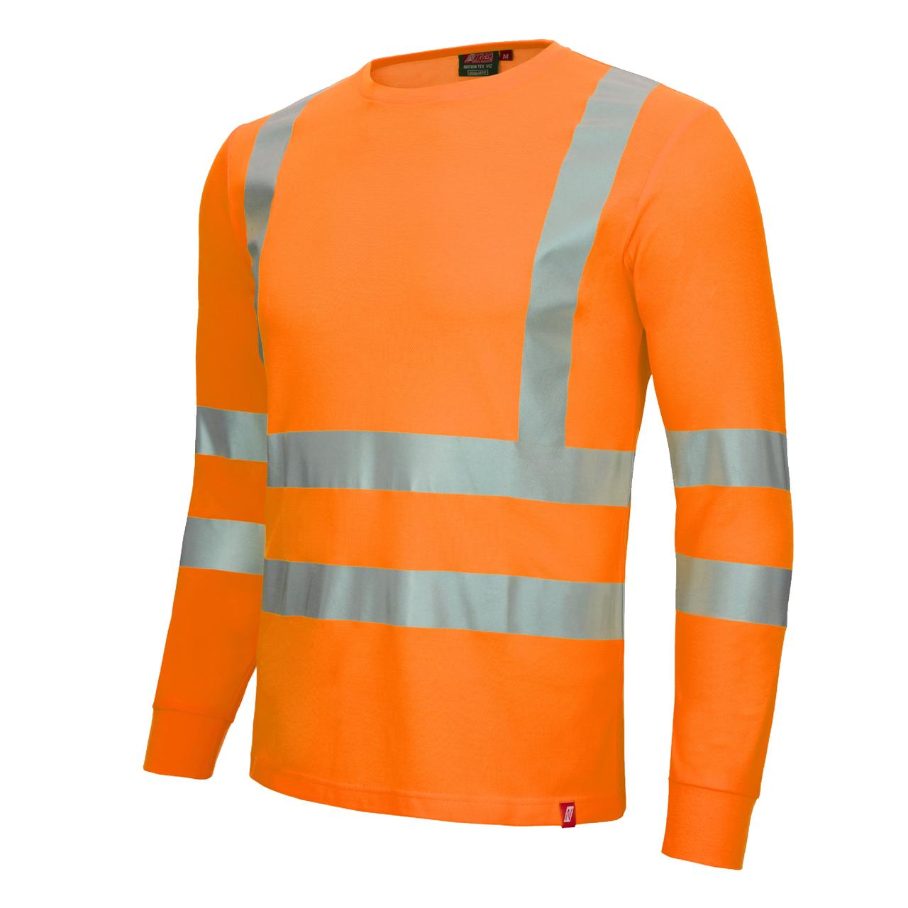 Nitras Motion Tex Viz -T-shirt de protection à manches longues