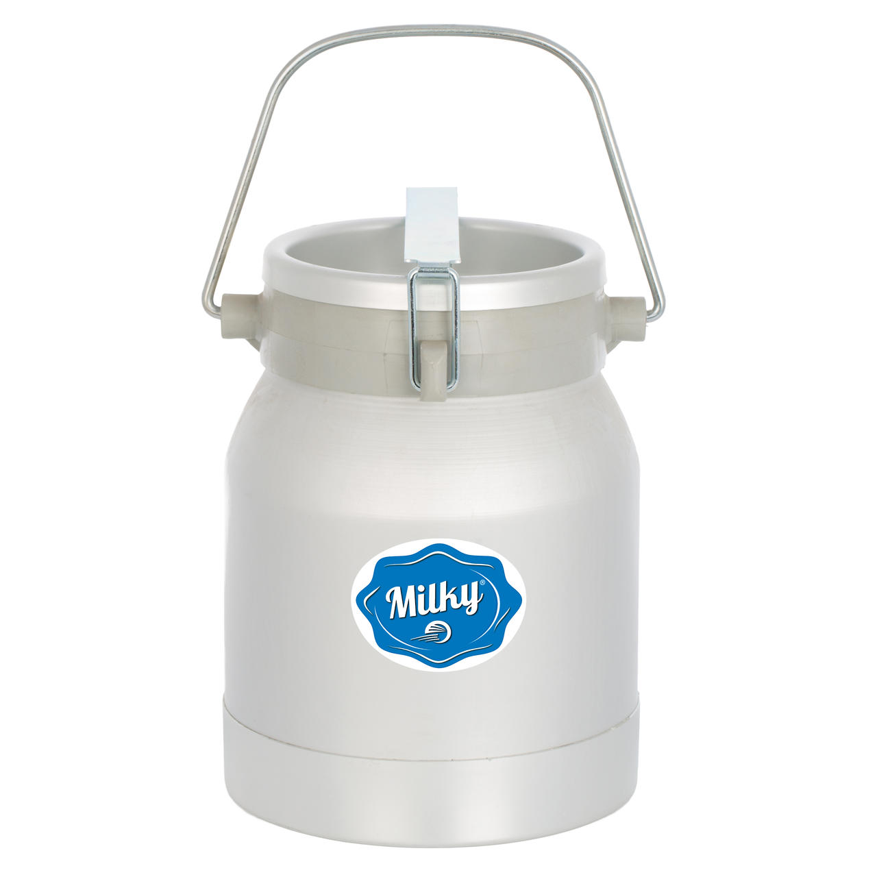 Milky Pot à lait en aluminium avec couvercle, 10 L