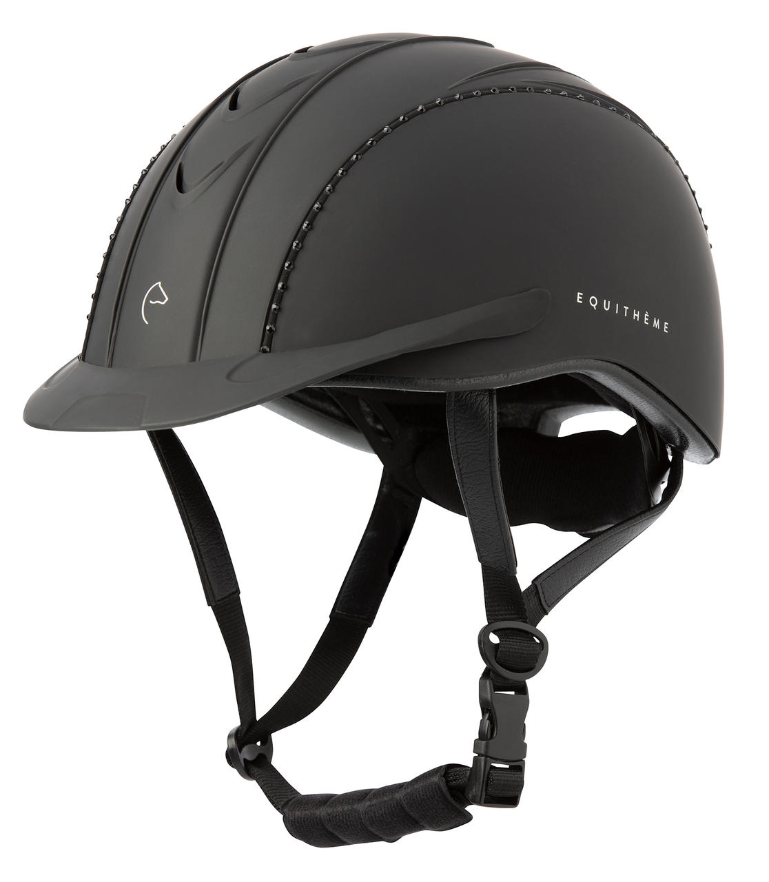 Ekkia Casque d'équitation Equithème Compet Cristal