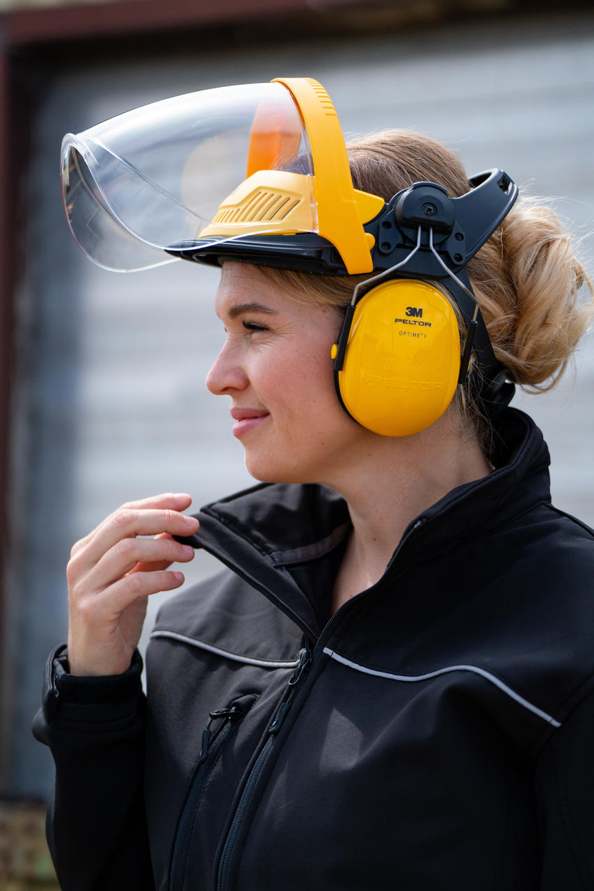 3M Peltor Casque avec visière de protection G500