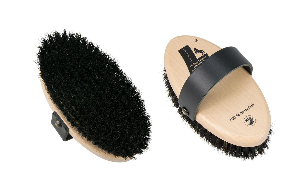 Leistner Brosse à panser pour tête de cheval 135 x 77 mm