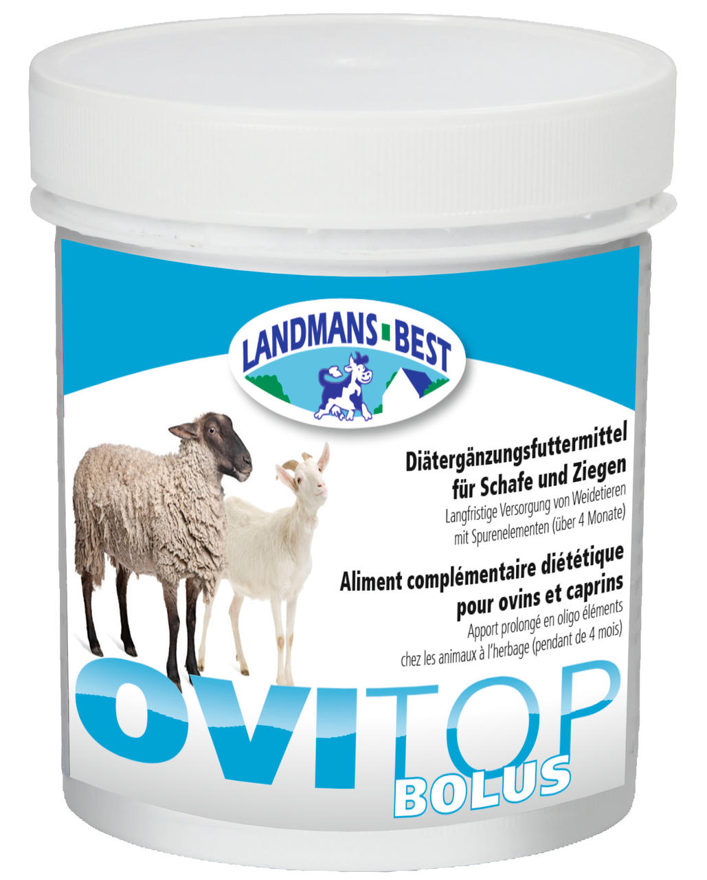 Landmans Best Bolus OVITOP Ovins/Caprins, 50 bolus de 5g