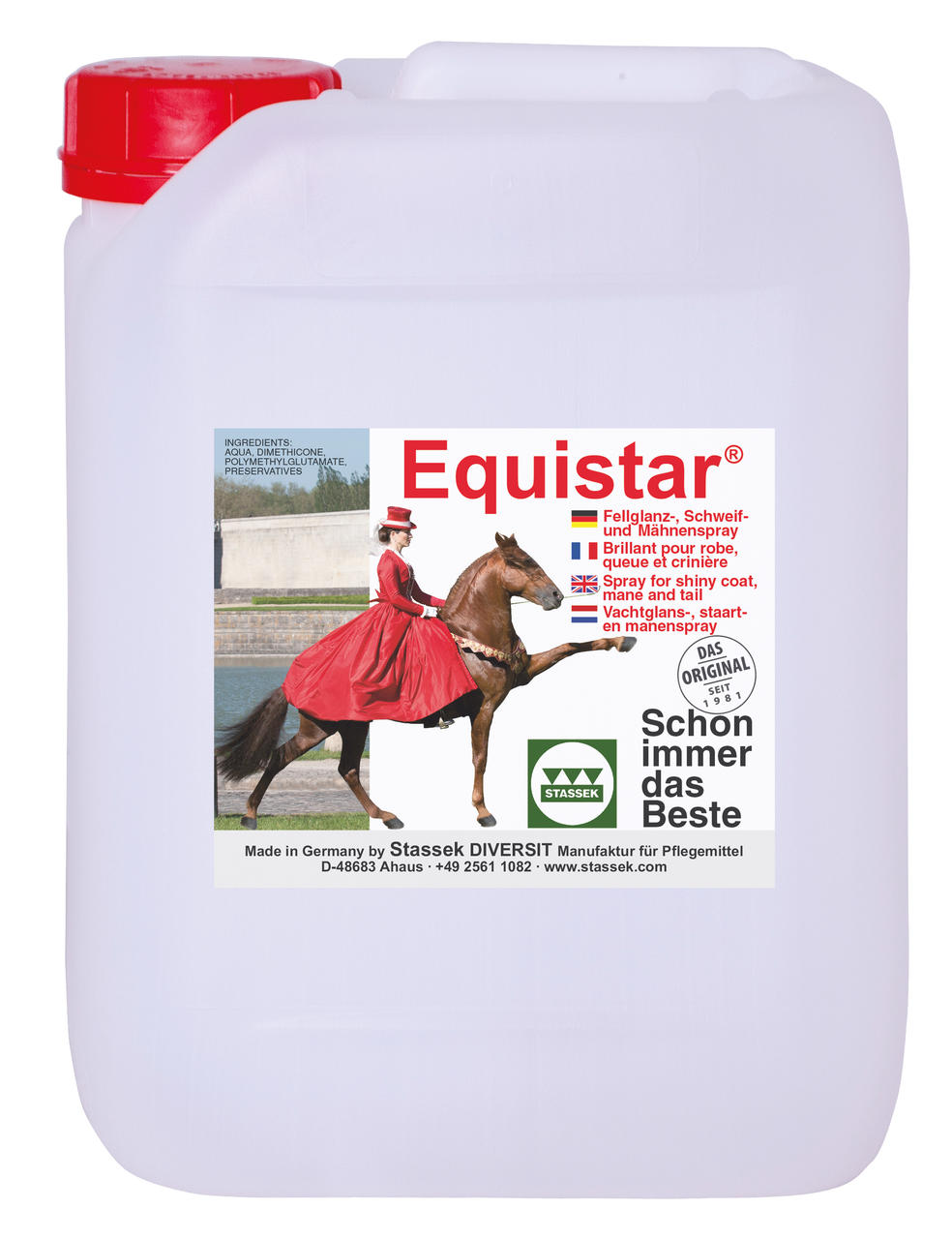 Stassek Equistar pour brillance de crinière 5000ml